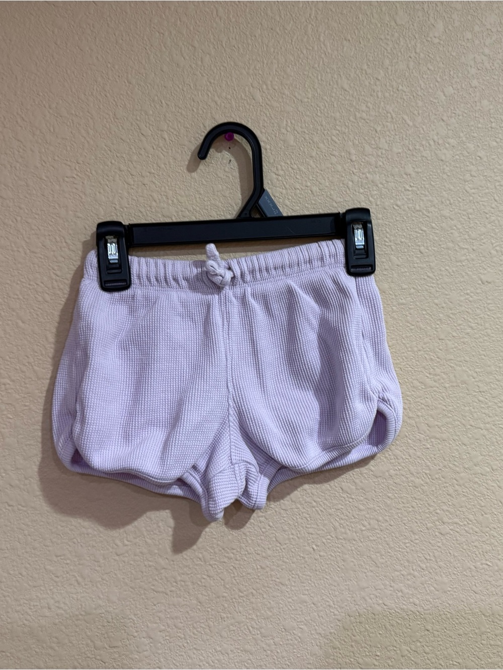 Zara Lilac Waffle Knit Shorts-size 4